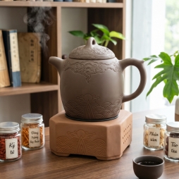 ấm sắc thuốc Sinh Khí