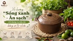 Xu hướng "Sống xanh - Ăn sạch" với dụng cụ nấu ăn bằng sứ tự nhiên.