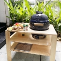 Lò nướng Noda Kamado kèm bàn gỗ